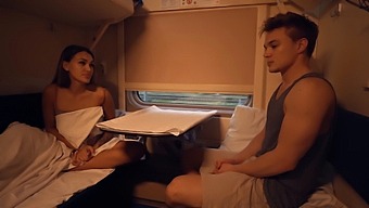 Teenager Gets Fucked Hard By A Stranger On A Train