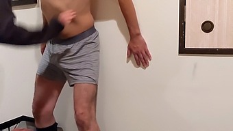 Female S Teases And Strikes The Penis Of M With Humor And Playfulness!