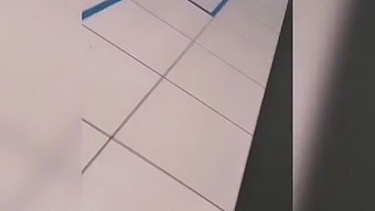 Desiring An Unfamiliar Penis At The Grocery Store, She Found Herself In The Men'S Restroom!