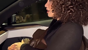 Young Wife’s Husband Allows Her To Have Sex With Another Man In A Car.